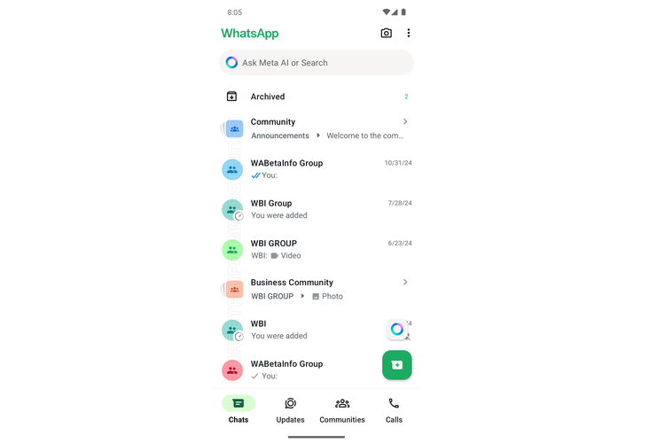 fitur baru WhatsApp